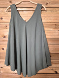 Blouse évasée d'été · Taille unique XL–3XL