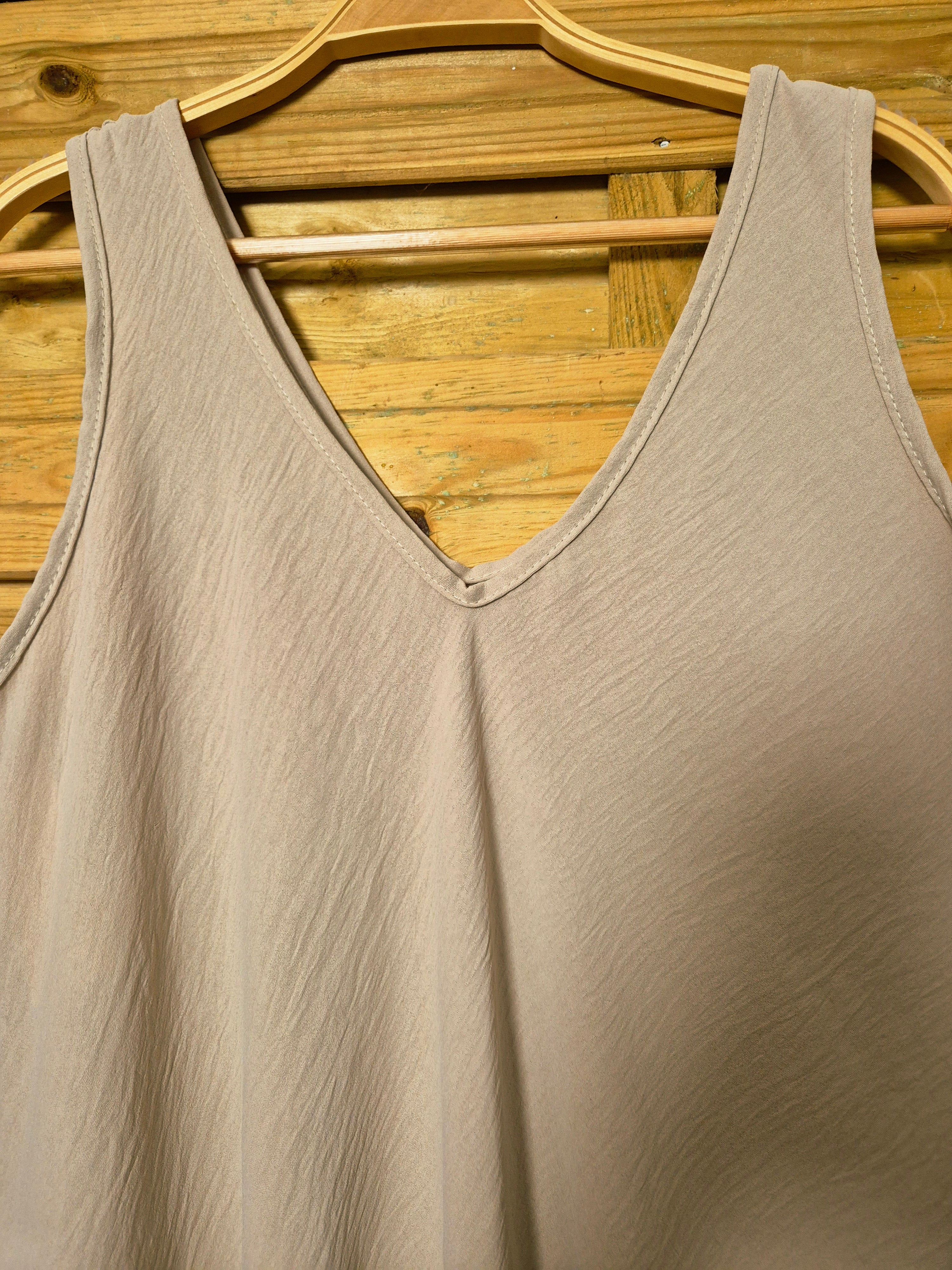 Blouse évasée d'été · Taille unique XL–3XL