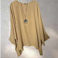 Blouse ample moutarde