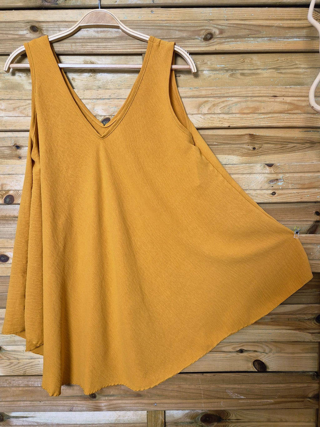 Blouse évasée d'été · Taille unique XL–3XL